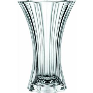 Nachtmann Saphir Collection Crystal Vase 11,8-tommer dekorativ glasvase til blomster hjem D? Cor og midtstykker g?r et godt bryllup eller husopva