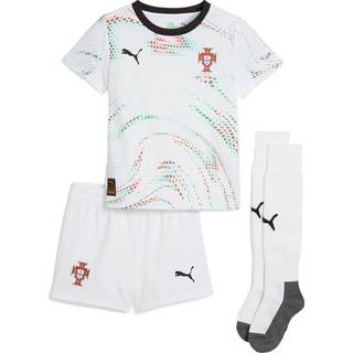 PUMA Portugal 2025 Away Minikit Kids, Clothing, White/Black, 2-3Y