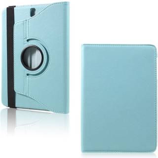 Samsung Galaxy Tab S3 flot og stærkt læder etui - Lyseblå
