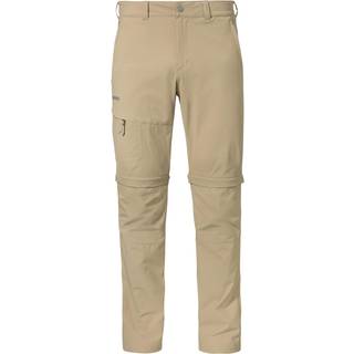 Schöffel Pants Koper1 Zip Off Trekking bukser Herrer størrelse 54 - Regular farve beige