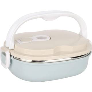 Niiyen frokostboks 900 ml 1 lag varm mad frokost containere bærbar frokostkasse stable 304 rustfrit stål voksen bento frokostboks kold og varm ma