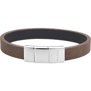 SON of NOA læderarmbånd i brun kalveskind