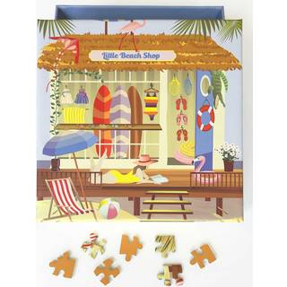 Nyhed: Little Beach Shop - Puslespil Med 150 Brikker fra ViSSEVASSE