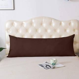 Komfort Beddings Body Pillow Cover Pillowcase 20 X 72 Zipper Letter 100% Organisk bomuld 800 Tr?dt?lling Premium Brown Body Pillowcases Pillow D?