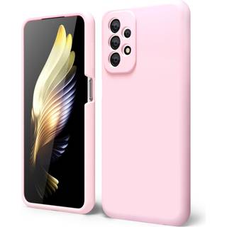 Oakxco til Samsung Galaxy A23 5G Telefonkasse flydende silikone sød tynd slank blød gummi tpu almindelig glat gelafdækning til kvinder pige matte