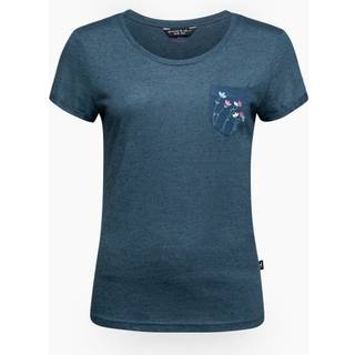 Chillaz Women's Istrien 2.0 T-Shirt T-shirt Damer størrelse 40 farve blå/hvid