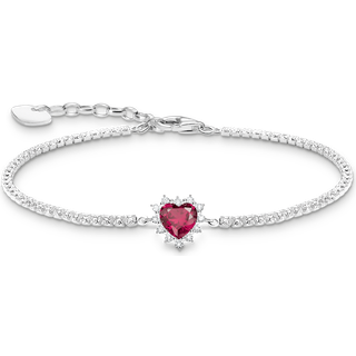 Thomas Sabo A2188-013-10-L19V Herz Armband romance silber