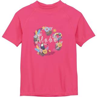 Color Kids Pige Badebluse UV 50+ - Knockout Pink - 116