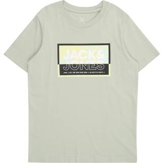 JACK & JONES Drenge Logan T-shirt Aqua Grå