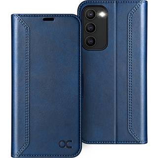 OCASE RETRO SERIES KOMPATIBEL MED GALAXY S23 PLUS 5G WOULET CASE [CARD SLOTS] [RFID BLOCKING] [TPU Inner Shell] [Kickstand] PU l?der flip folio-t