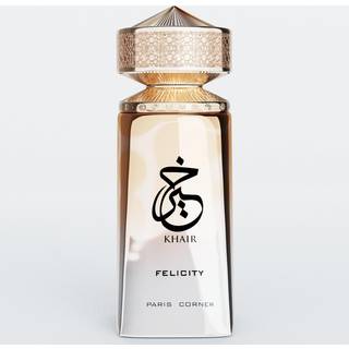 Khair Felicity af Paris Corner - 100 ml Unisex EDP, glitrende champagne cassis, majrose, jasmin, vaniljemusk
