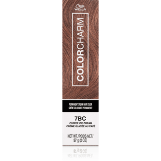 COLORCHARM Permanent Cream Hrfarve 7BC Coffee Ice Cream 2 oz.