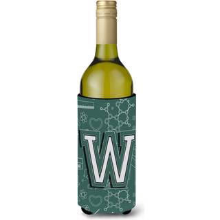 Brev W Tilbage til skolens indledende vinflaske drikkevarer isolator Hugger CJ2010-Witerk