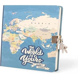 Itotal - I -Total - Secret Diary | Brevpapir dagbog | Gaver til piger eller drenge Journal Personal Secret Writing Journal Notebook Planner Hardc