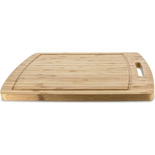 Bambus sk?rebr?t til k?kken med saftrille - tykt sk?rebr?t af tr? til gr?ntsager Frugt K?d Oste og mere (klassisk)