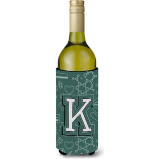 Brev K Tilbage til skolens indledende vinflaske drikkevarer isolator Hugger CJ2010-Kliterk