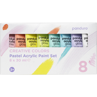 Akrylfarve Kids 8x30 ml pastel