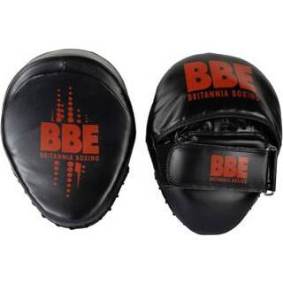 BBE Club FX Curved Hook & Jab boksepuder PU læder justerbar rem