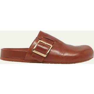 Loewe Ease leather clogs - orange - EU 40