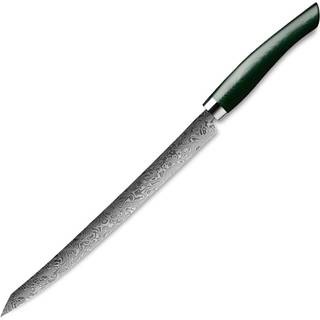 Nesmuk Exklusiv C 90 Damast Slicer 26 cm - Griff Micarta grün - Grün