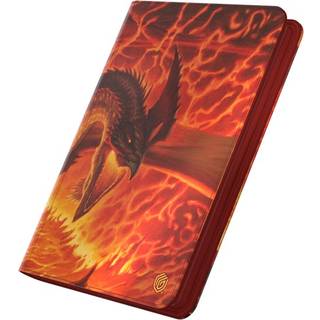 18-pocket ZipFolio 360 Xenoskin - Magmatic Hellkite - Tarkir: Dragonstorm - Ultimate Guard