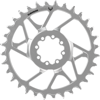 Forreste klinge SRAM Eagle 90 Chainring Direct Mount 8-Bolt Silver