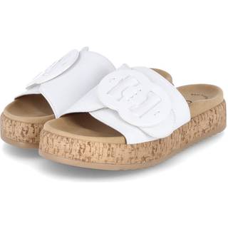 Gabor 63.760.21 wei? - bequeme Pantolette f?r Damen