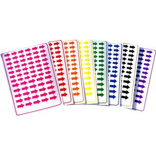 Tag-a-room farvekodede pileklisterm?rker etiketter 536 t?lling