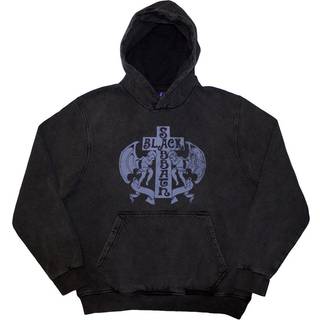 Black Sabbath Hættetrøje Angels Unisex Charcoal Grey 2XL