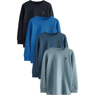 Next Langærmet Hyggelig T-shirt 4 Pakke (3-16år)