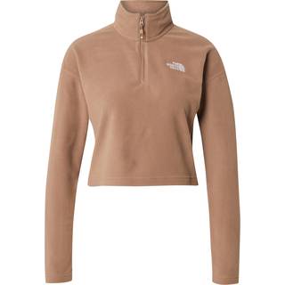The North Face 100 Glacier Cropped 1/4 Zip Fleecetrøje Dame