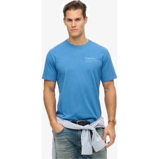 Superdry Superdry Blue Core Logo City Loose Fit T-Shirt