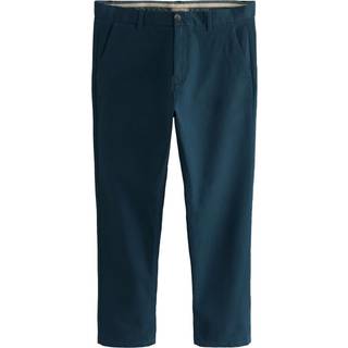 Next Blue Dark Slim Fit Stretch Chinos Trousers