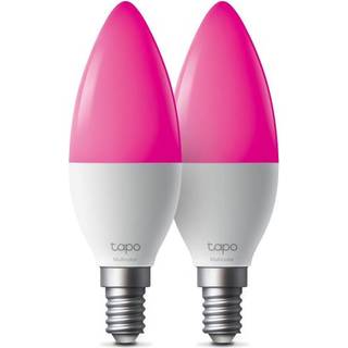 TP-LINK Tapo L430C Smart Light Bulb, Multicolor, E14 (2-pack)