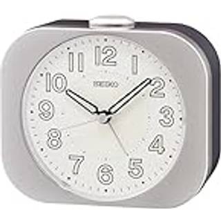 Seiko QHE206S Quarz Wecker Silberfarben