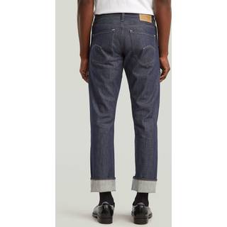 Mosa Straight Selvedge Jeans - Dark blue - Men