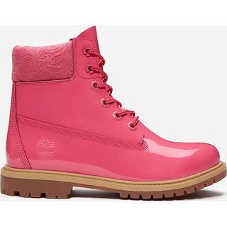 Timberland Timberland Premium 6 Inch Boot | Pink | Shoe Pink - Størrelse: 40 - BR PINK PATENT LEATHER - Pink - 40