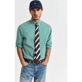GANT Herre Regular fit klassisk gingham poplin-skjorte (M)