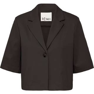 Ichi Ihkate Sus Cropped Bl Jakker 20123679 Black (XLARGE)