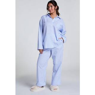Hunkemöller Pyjamastop blå - blå - S