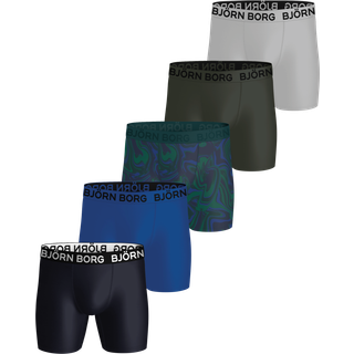 Björn Borg Sports Microfiber Boxers 5-pack Multi, L