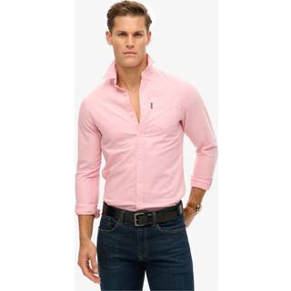 Superdry Superdry Pink 100% Cotton Essentials Oxford Shirt