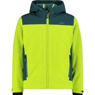 CMP Boy's Jacket Fix Hood Softshell Softshelljakke Børn størrelse 152 farve grøn