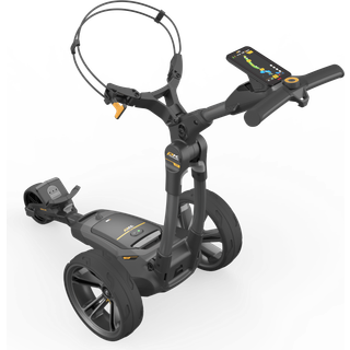 PowaKaddy CT12 GPS Elektrisk golfvogn - Gun Metal - 260Wh, 29.6V (36 Huller)