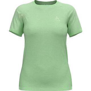 Odlo Women's T-Shirt S/S Crew Neck Essential Seamless Funktionsshirt Damer størrelse S farve grøn