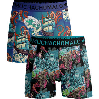Heren 2-pack Boxershorts Water Elements