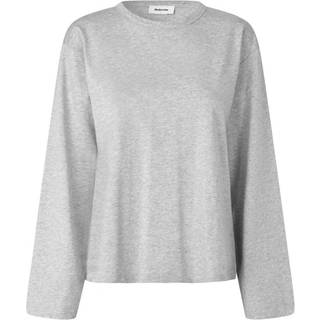 Modström HellenMD LS t-shirt - Grey Melange - XS - T-Shirts