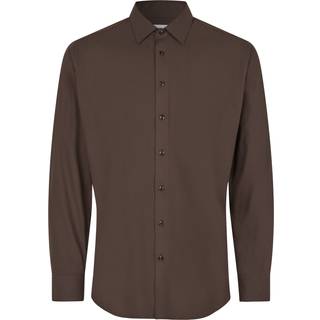ID S51 SEVEN SEAS Hybrid shirt slim Mocca S