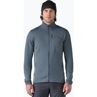 Patagonia R1 Jacket Fleecejakke Herrer størrelse M farve blå/grå