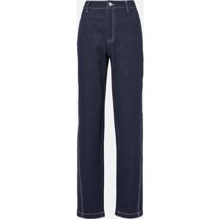 Max Mara Zibello high-rise straight jeans - blue - L